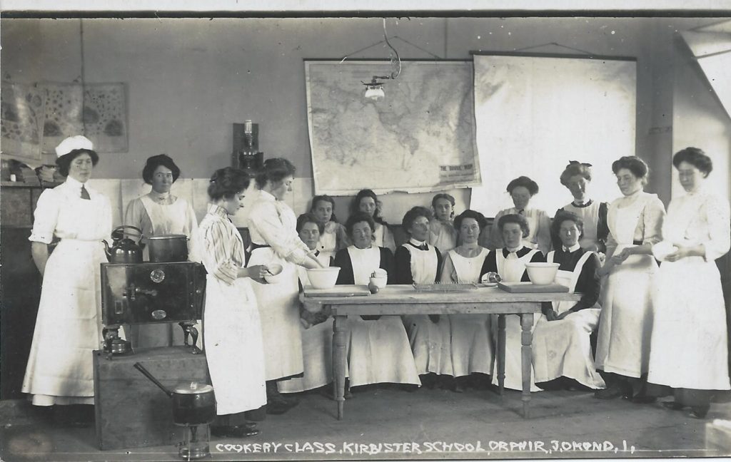 Kirbister School cookery class c1911